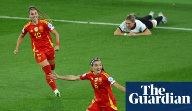 Bonmatí’s angle-defying strike against Germany sends Spain to Euro 2025 final | Women’s Euro 2025