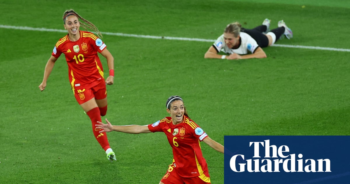 Bonmatí’s angle-defying strike against Germany sends Spain to Euro 2025 final | Women’s Euro 2025