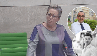 Claudette Buttigieg in tears while speaking about mental health