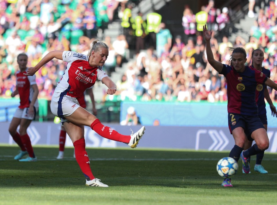 Arsenal star Blackstenius leads the line for Sweden