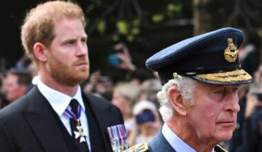 Royal reconciliation? Senior aides to King Charles III and Prince Harry pictured meeting in London