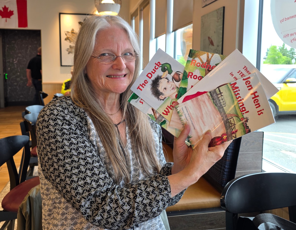 Vancouver Island woman writes and illustrates inclusive children’s books