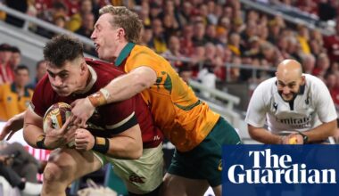 Lions lay down series marker and ease to victory over Australia in first Test | Lions tour 2025