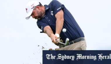Leishman continues strong form at the Open in Northern Ireland