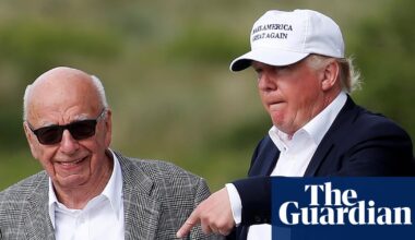 Trump sues Wall Street Journal and Rupert Murdoch over Epstein report | Donald Trump