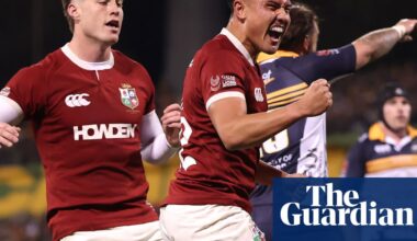 Van der Flier caps win as Lions labour to patchy victory over ACT Brumbies | Lions tour 2025