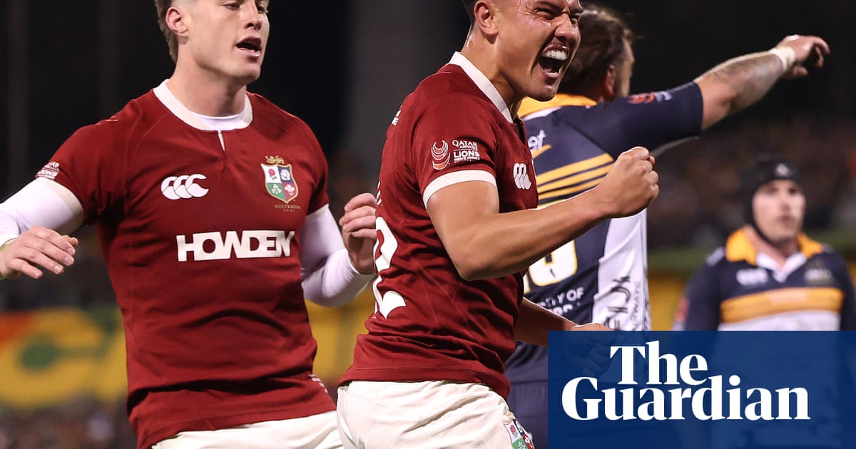 Van der Flier caps win as Lions labour to patchy victory over ACT Brumbies | Lions tour 2025