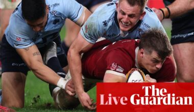 NSW Waratahs v British & Irish Lions: rugby union tour match – live | British & Irish Lions