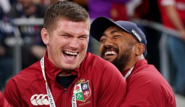 Owen Farrell on bench with Jamie Osborne to cover injured Blair Kinghorn