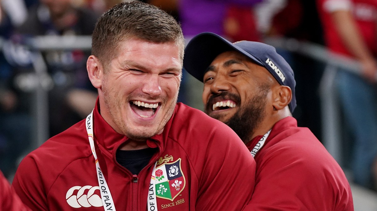 Owen Farrell on bench with Jamie Osborne to cover injured Blair Kinghorn