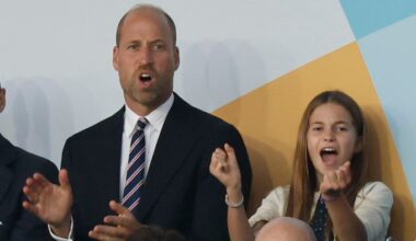 Princess Charlotte among fans embracing ‘amazing spirit’ of the Lionesses