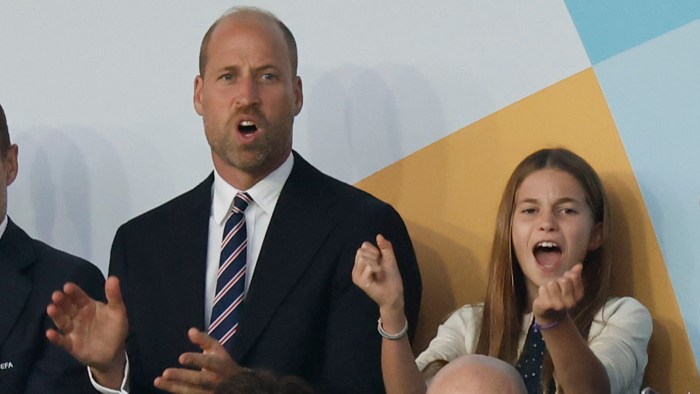 Princess Charlotte among fans embracing ‘amazing spirit’ of the Lionesses