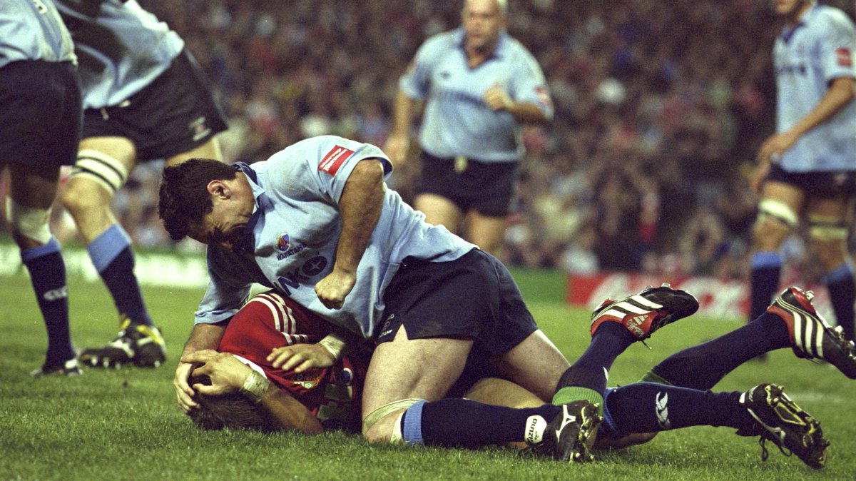 Waratahs v Lions clash sparks memories of Ronan O’Gara’s battered face