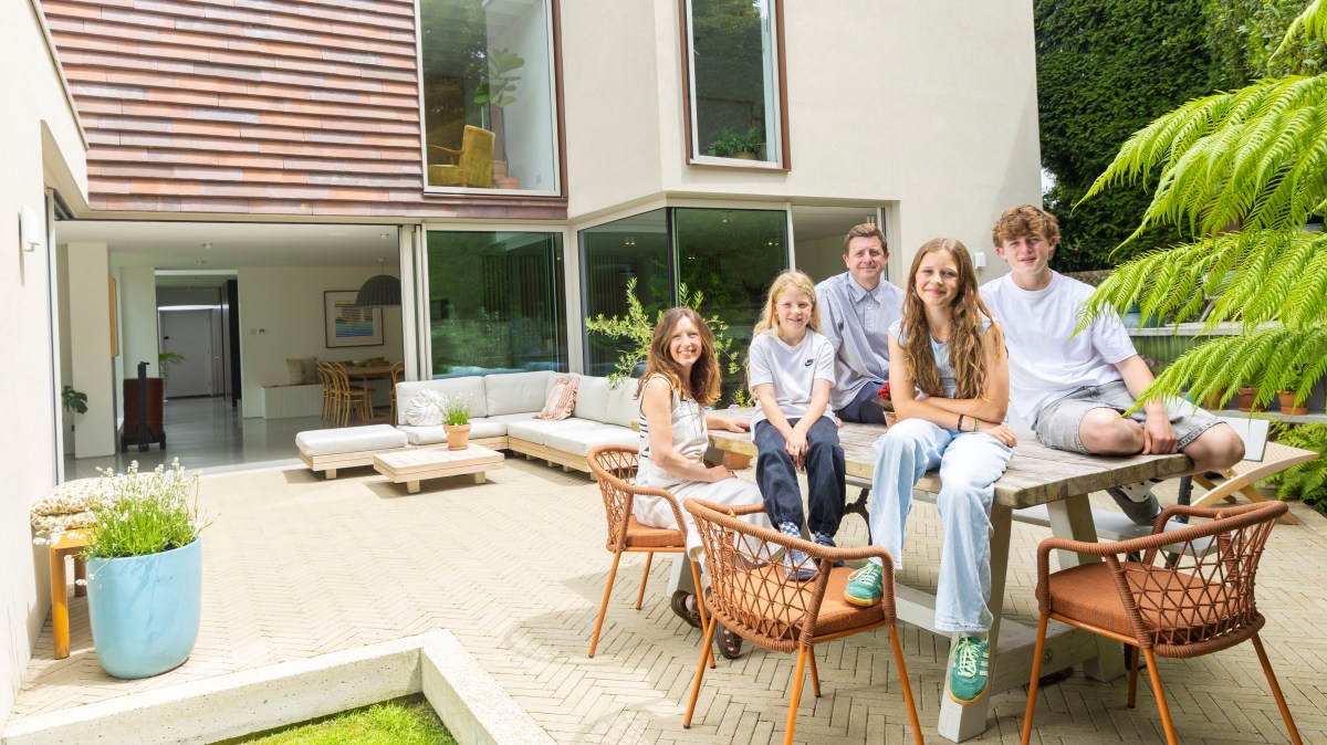 We built the only modern house on the village green