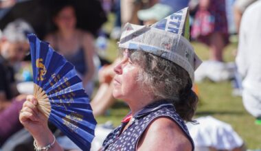 Wimbledon play paused after fan collapses in 32.3C Centre Court heat