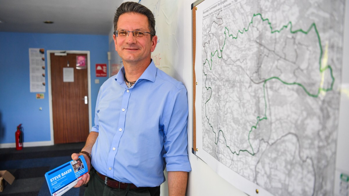 Brexit’s hard man Steve Baker reveals his softer side