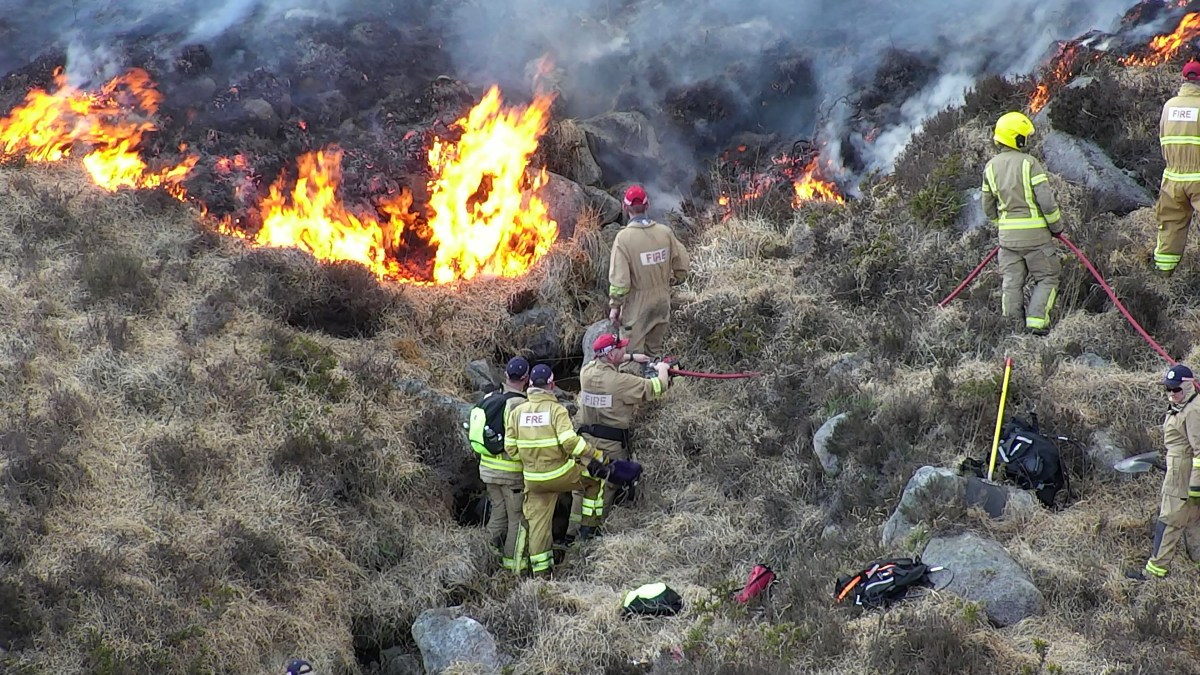 record number of blazes in bone-dry Britain