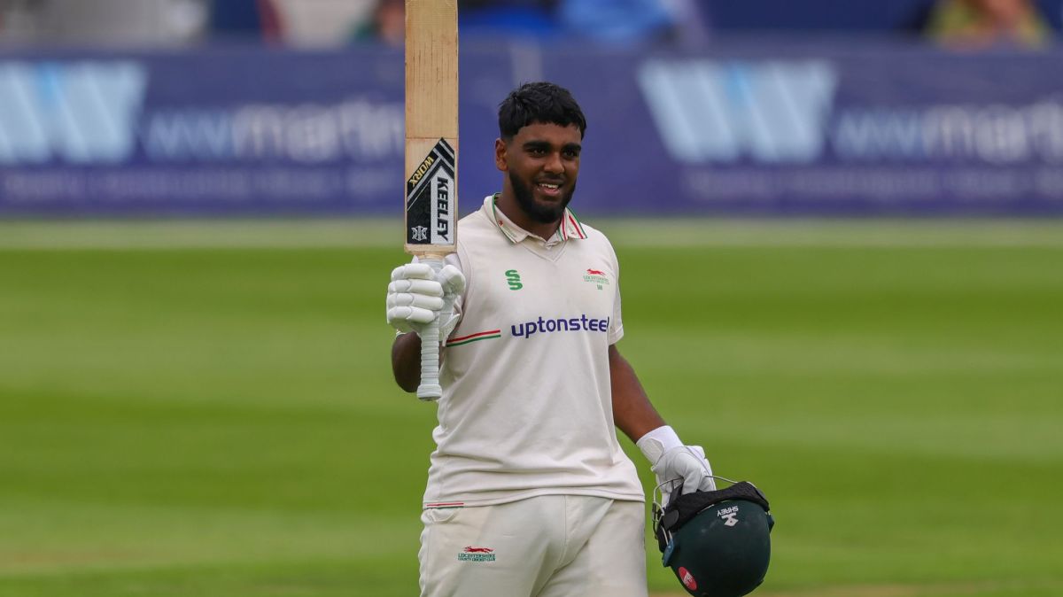 Rehan Ahmed lays down Ashes marker with a fourth Leicestershire ton in row