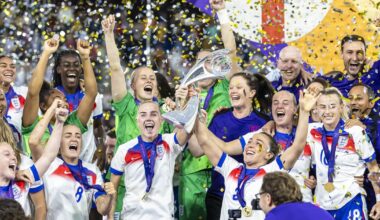 King Charles salutes Lionesses after England's historic Euro victory