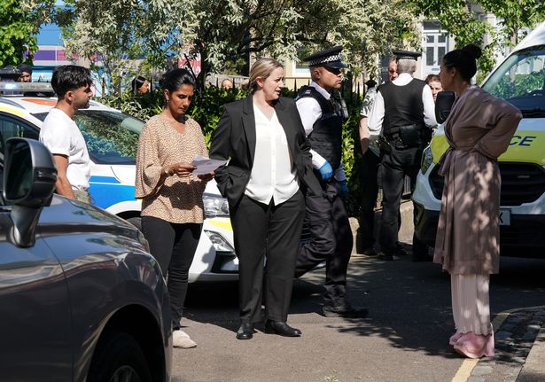 Panesars with police 