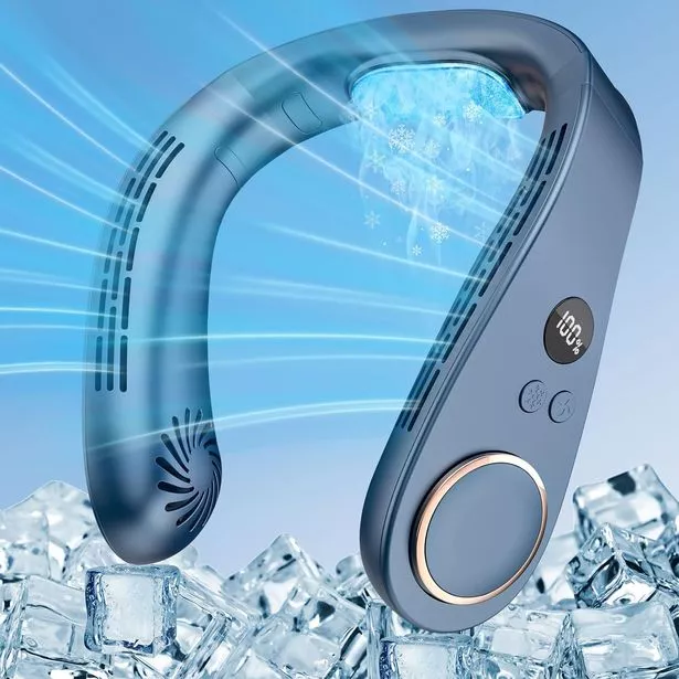 The DDKJ Neck Fan with Cooling Plate