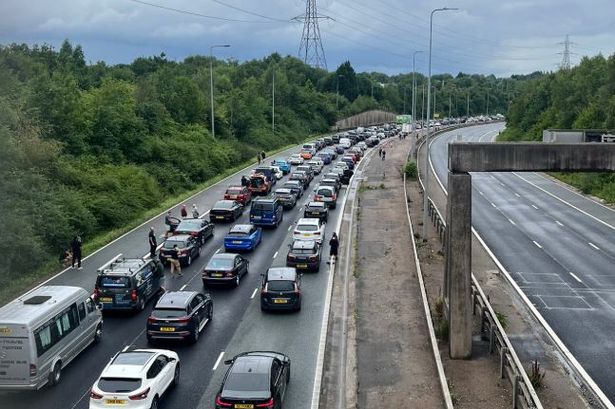 Police said there will be 'severe disruption' following the gig due to the closure of the M60