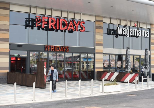 TGI Fridays at The New Mersey Retail Park, Speke. (Pic Andrew Teebay).
