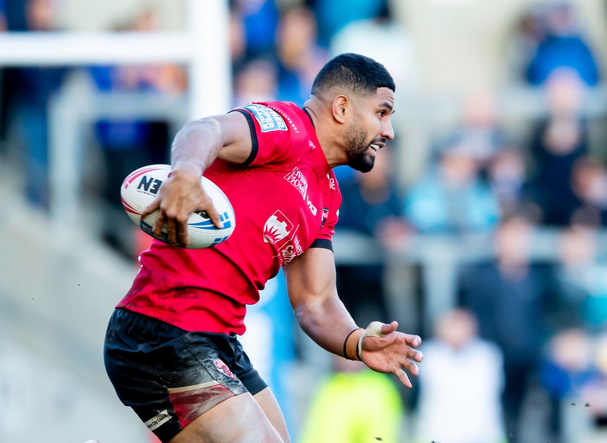 Salford Red Devils back Nene MacDonald.