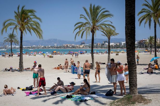 Tourists on holiday 