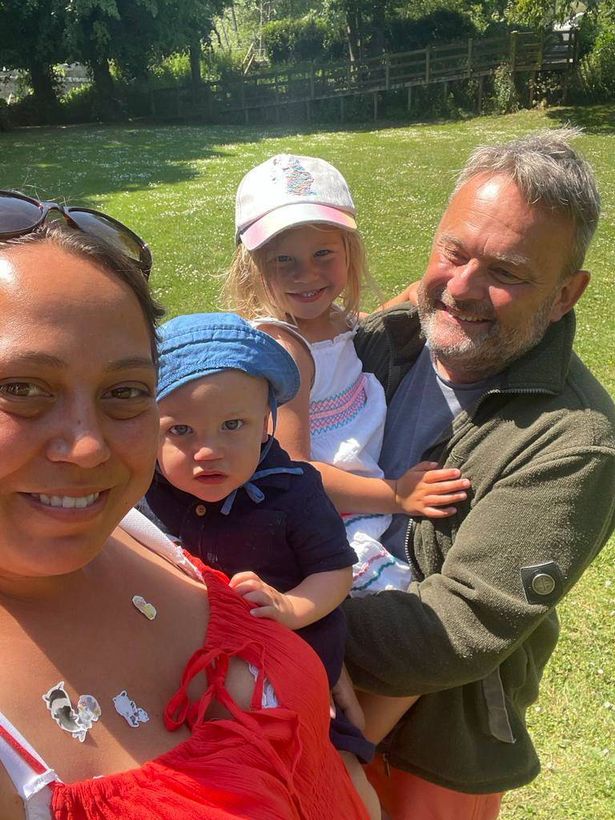 Andy Hampton died after a brain tumour left him convinced his wife was having an affair