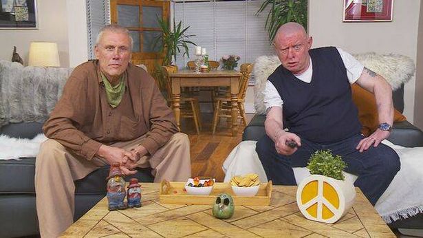 Shaun and Bez on Gogglebox