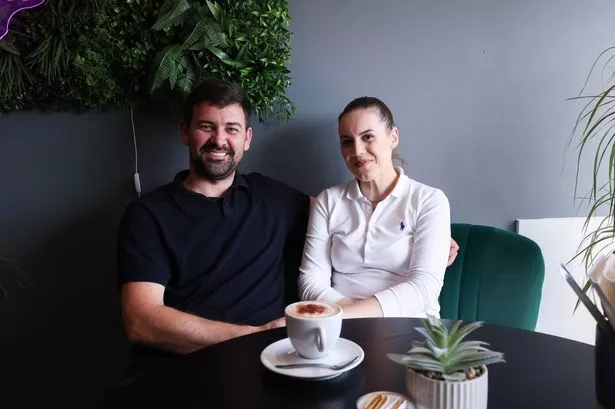 Marian and Andreea Dragulin, owners of Sophia Coffee and Bistro
