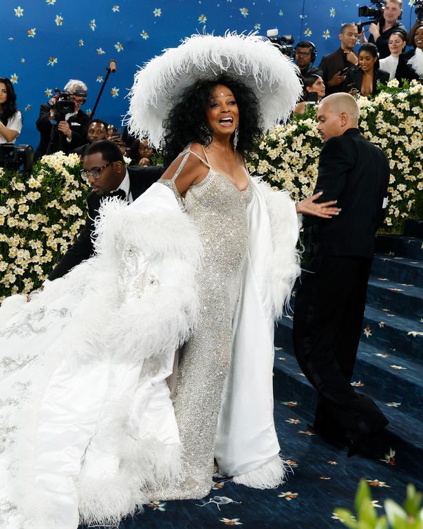 Diana Ross at Met Gala 2025