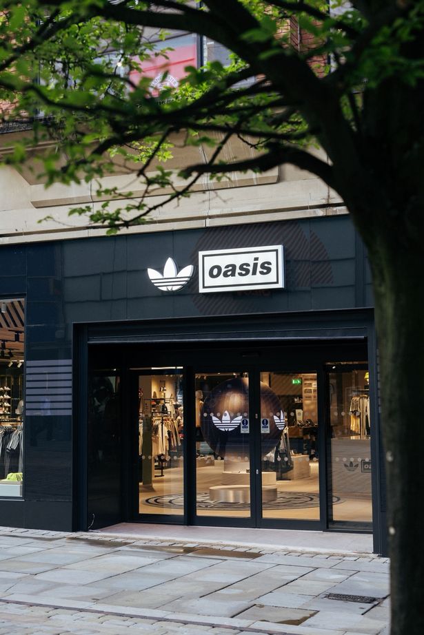 The adidas Manchester Market Street store will officially reopen as a northern based retail hub for the adidas Originals x Oasis Live ‘25 collection