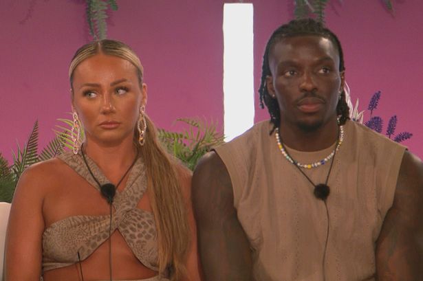 Love Island's Dejon and Meg    