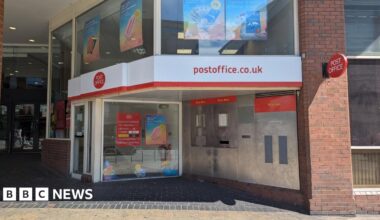 A photo of the Post Office at the St Johns shopping centre