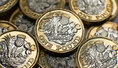 Pound hits three-week low as Bank of England governor hints at interest rate cut
