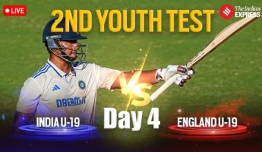 IND U-19 vs ENG U-19 2nd Test: Follow India U-19 vs England U-19 2nd Youth Test happening at the County Ground in Chelmsford.
