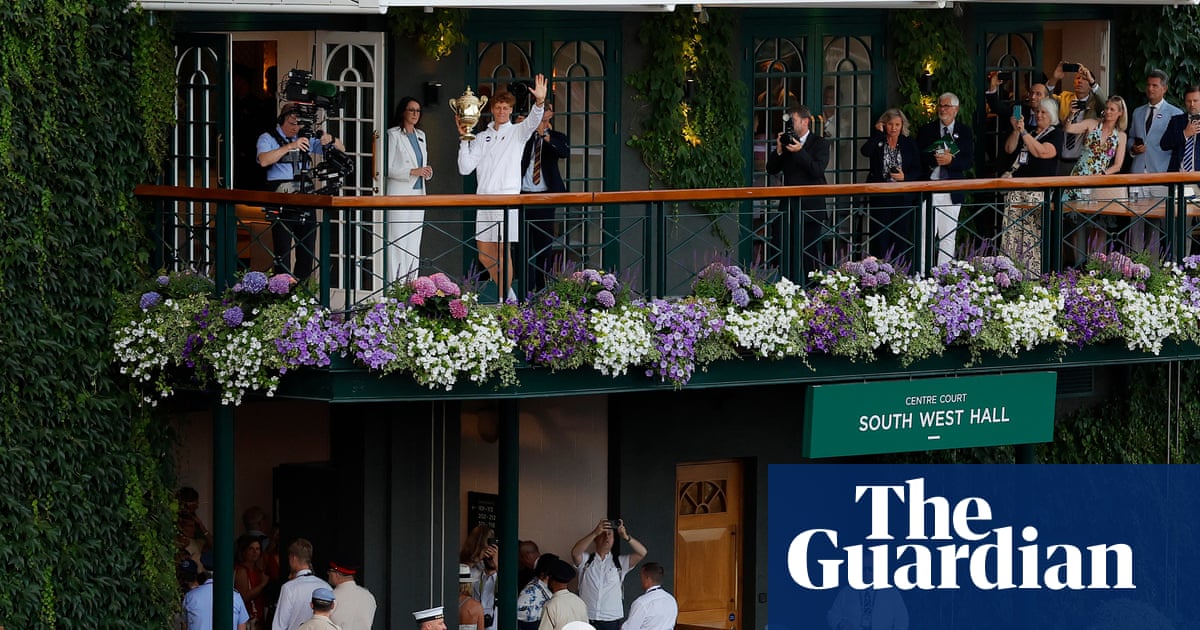 Sinner reaches for the sweets and comes away with the whole jar at Wimbledon | Wimbledon 2025