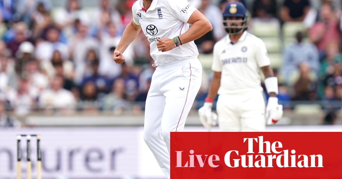 England v India: second men’s cricket Test, day three – as it happened | England v India 2025