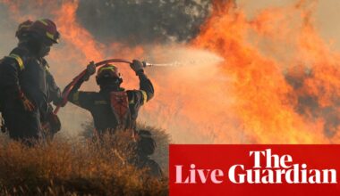 More than 1,500 people evacuated in Crete due to wildfire as Europe’s heatwave continues – live | Europe