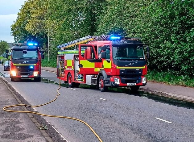 Heroic NI firefighter who pulled driver from burning car seconds before it exploded to receive one of UK's highest bravery honours