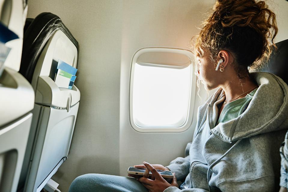 A fear of flying can encompass many things, such as fear of the plane crashing or being trapped on board. Credit: Getty Images 