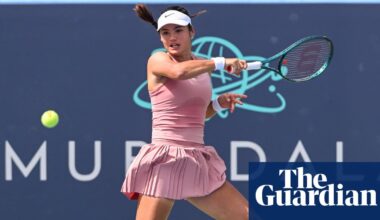 Raducanu races into quarter-finals with win over Osaka to regain British No 1 slot | Emma Raducanu