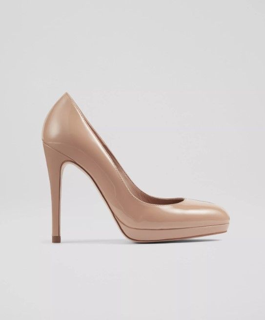 nude high heels worn by Kate Middleton, from L.K.Bennett
