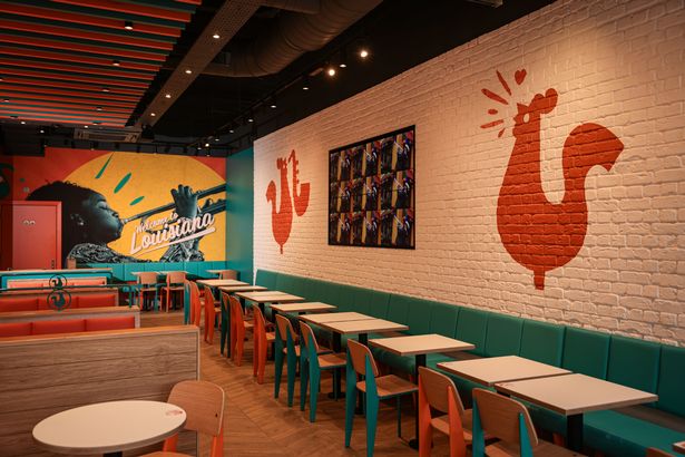 Inside Popeyes on Piccadilly Gardens which opened in October 2023