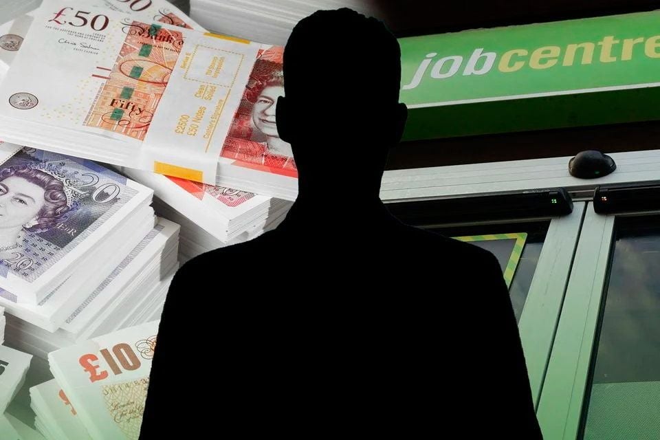 Ciaran Magennis claimed £16,904 in universal credit and jobseekers allowance,
