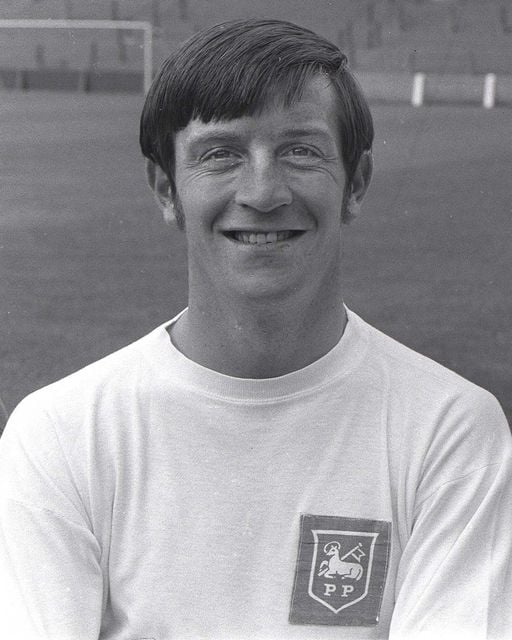 Willie Irvine during his time at Preston North End