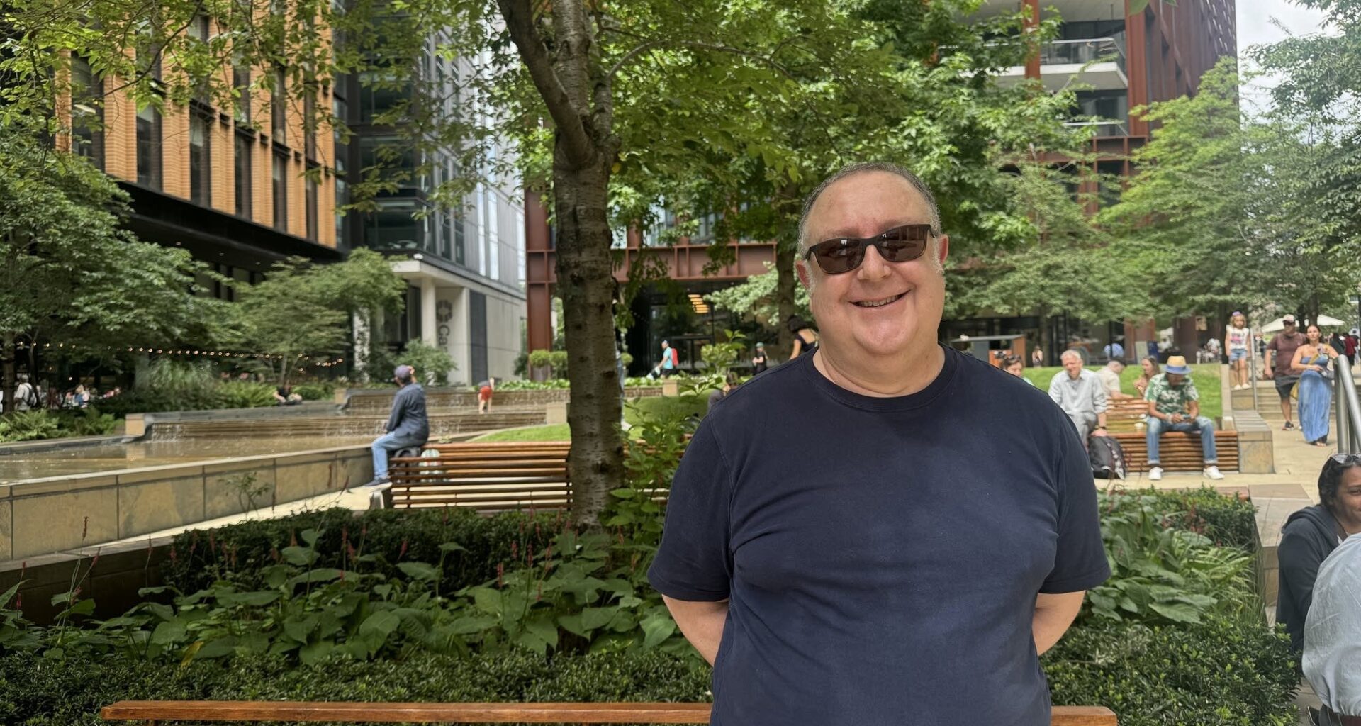Stuart Morris said being unemployed in his 60s was terrifying, because he's not ready for retirement.