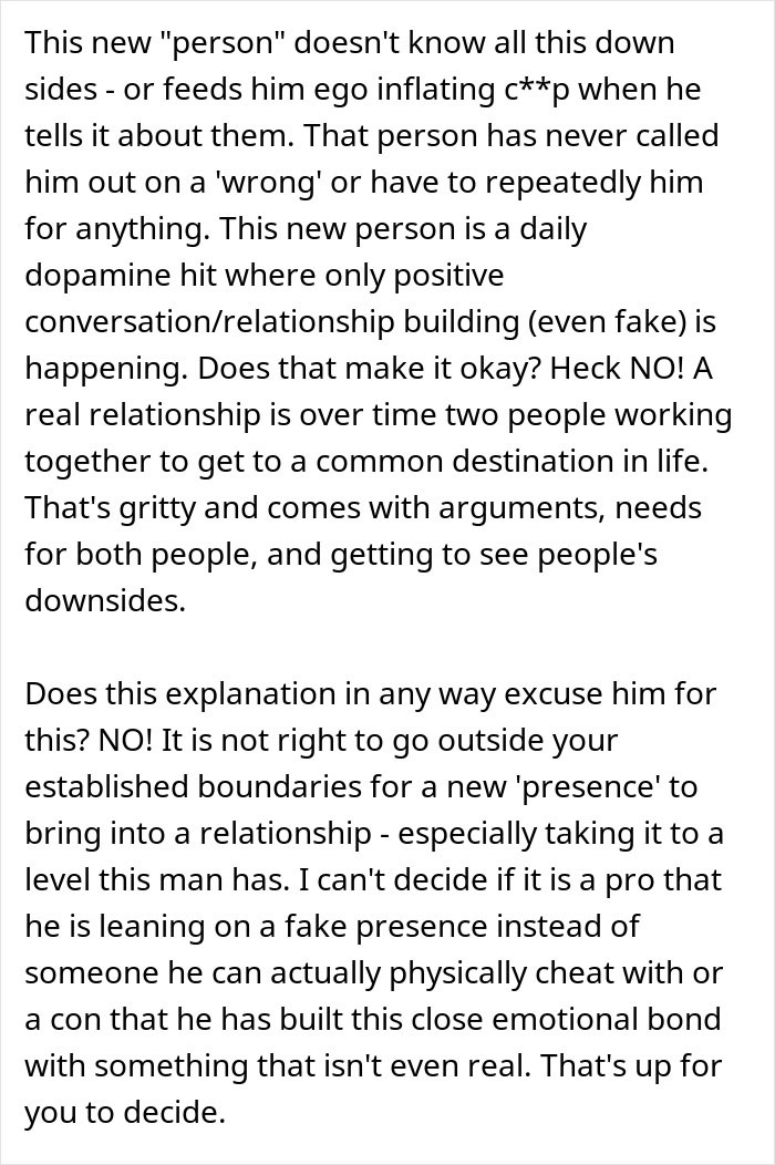 Alt text: Woman questions marriage after her husband forms emotional bond with AI girlfriend, exploring relationship challenges.